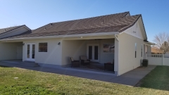 Home Addition New Stucco