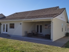 Home Addition New Stucco