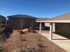 Improved Landscape Addition Patio and Garage