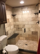 Beautiful Tiled Shower - Bathrooms