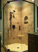 Tiled Shower Bathroom