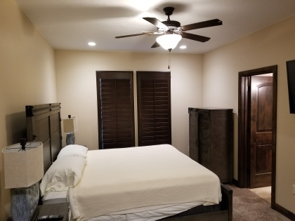 Finished Bedroom - Construction