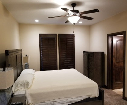 Finished Bedroom - Construction