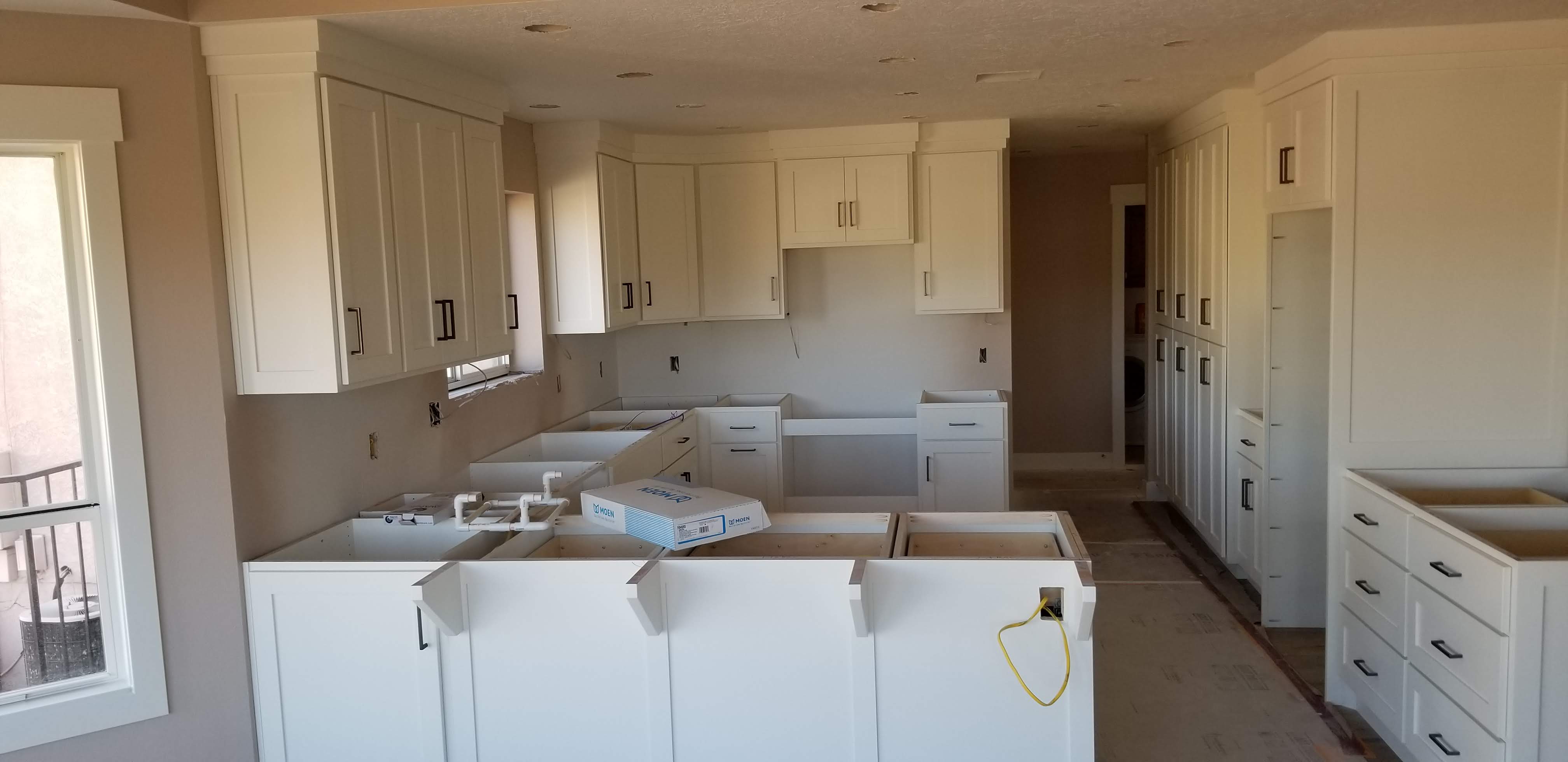 Cabinets Installed Remodel Process