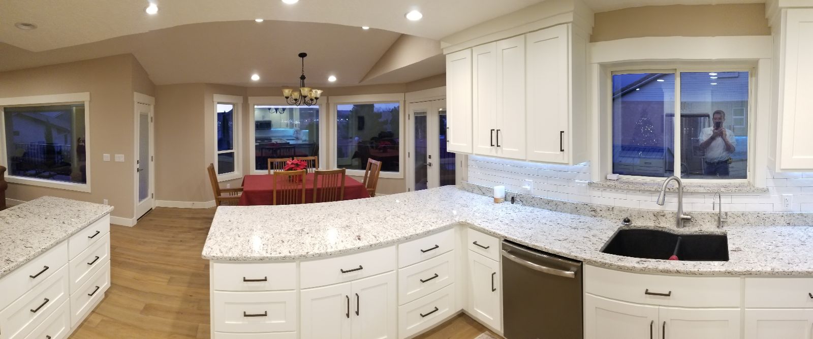 Kitchen view of Dining Area