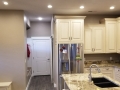 White Cabinet, Pearly Countertops - Kitchen
