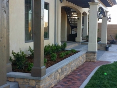 Addition Trellis Brick Path